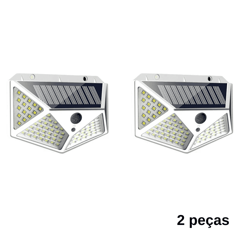 Luminária Solar com Sensor de Presença EcoLight