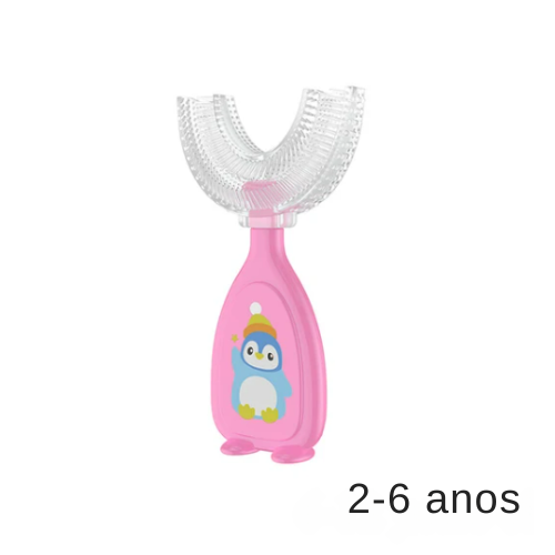 Escova de Dentes Infantil - Formato de U