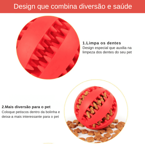 Bola Interativa - Porta Petisco